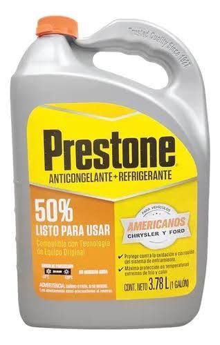 Galon de coolant 50/50 Prestone anaranjado